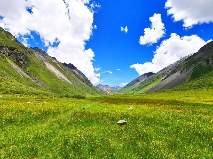 贡嘎山的徒步,贡嘎雪山大环线徒步游记