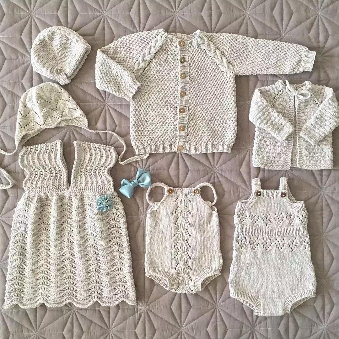 宝宝衣服编织教程0-1岁连体,宝宝个性连体衣的编织教程完整版