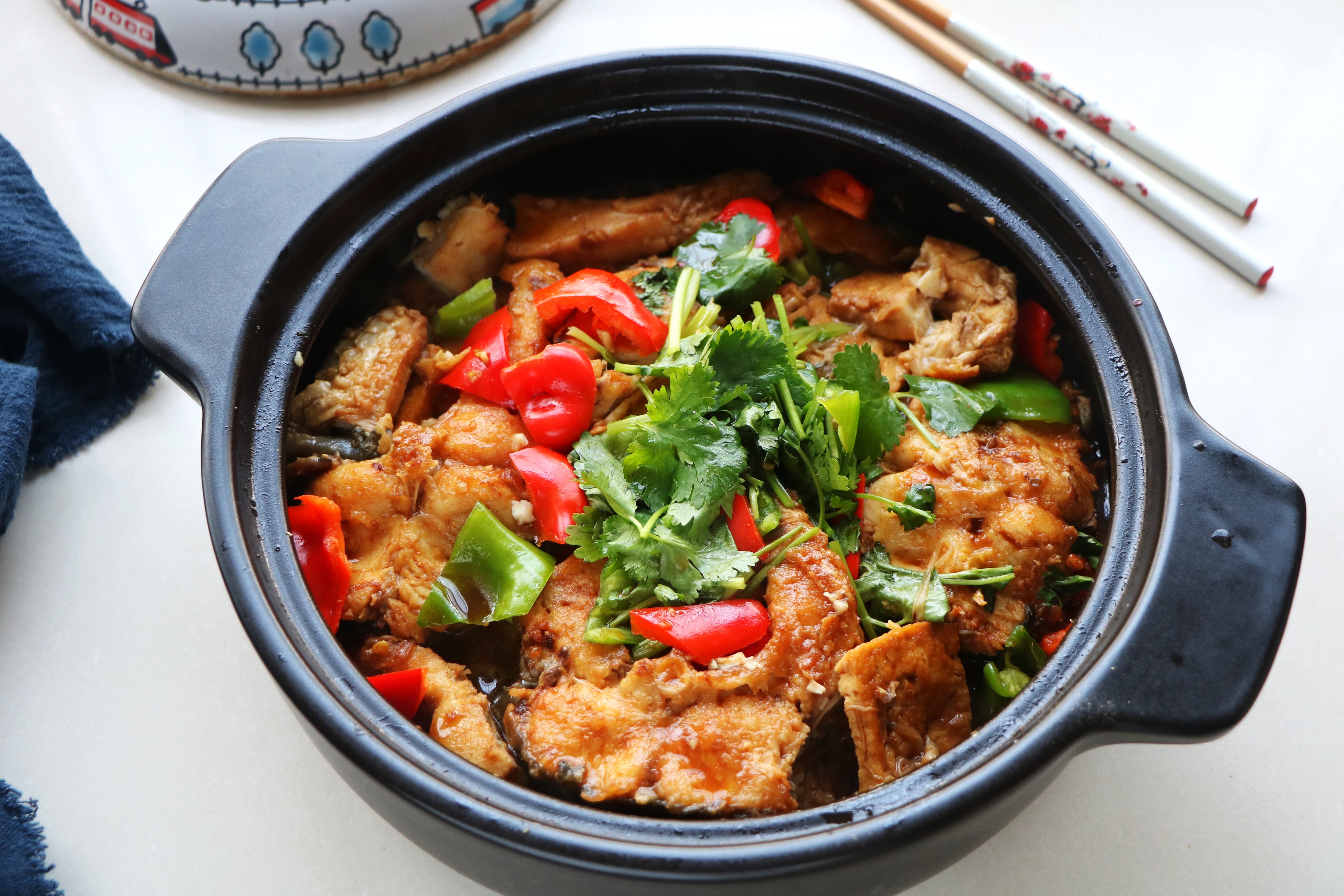 草鱼的家常焖法,我家草鱼从不红烧