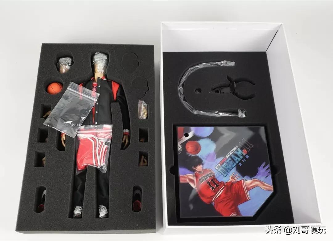 樱木花道流川枫6寸可动人偶,流川枫可动人偶动漫模型