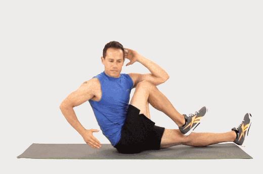 减小腹赘肉的方法运动法,侧腰腹部赘肉减脂动作