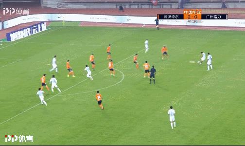 武汉卓尔|刘云黄金左脚梅开二度“双杀”富力稳居第六