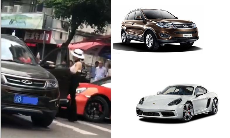 奇瑞是中国的骄傲,奇瑞保时捷女司机