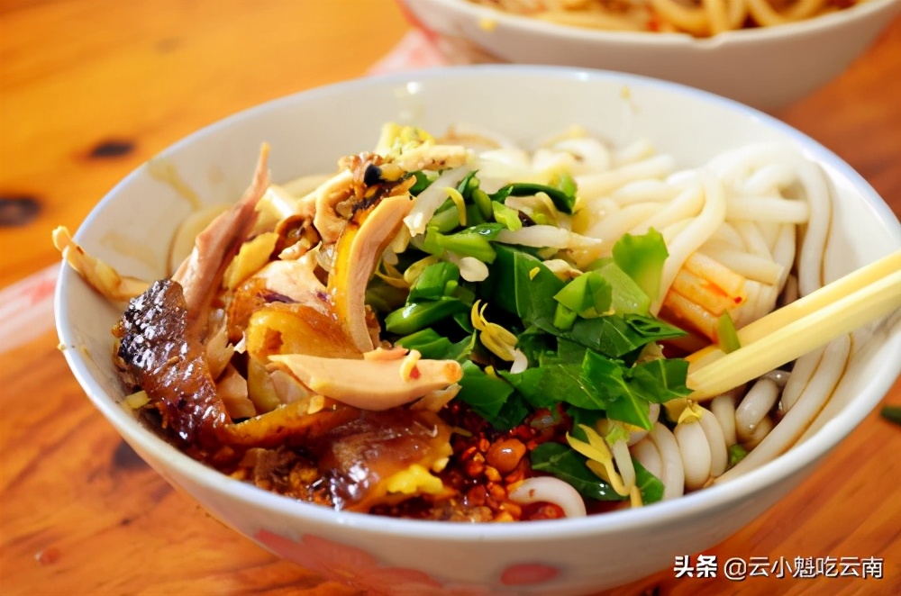 云南米线有一种特殊的味道是什么,云南米线的魅力