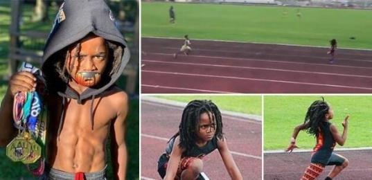 鹿晗跑得最快的一个人,奔跑博尔特