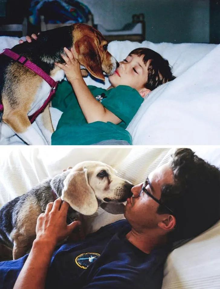 前20年和后20年对比照,十年前和现在的对比照