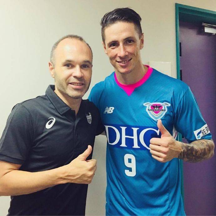 托雷斯退役战,伊涅斯塔告别托雷斯