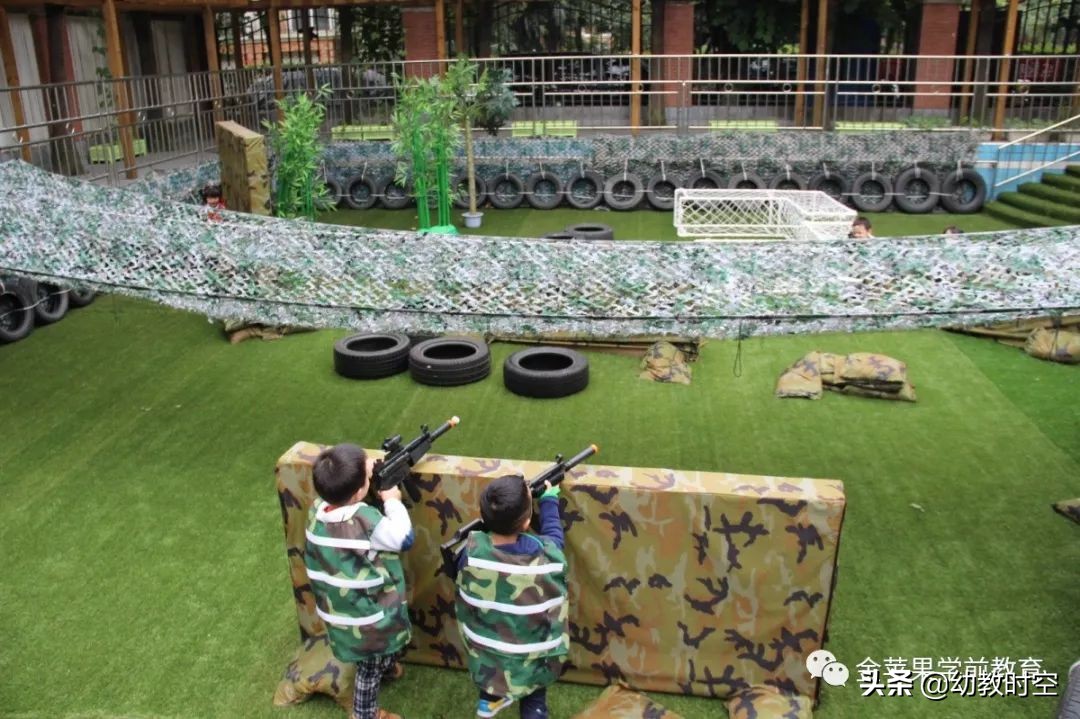 幼稚园思维训练,仪式感满满的幼儿园户外