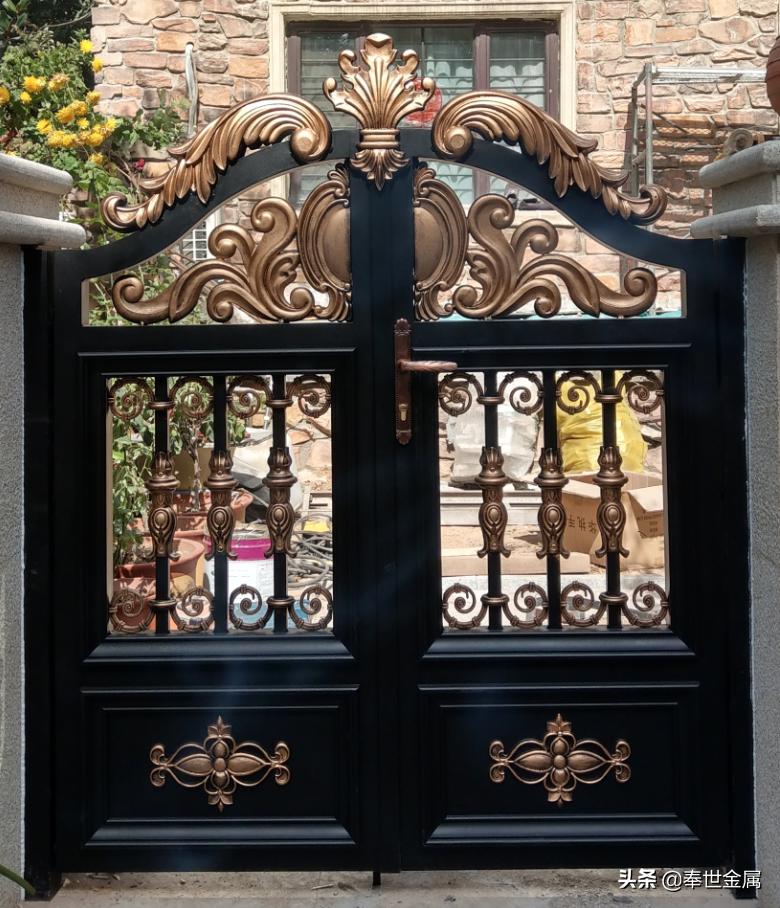 别墅大门怎么看质量,别墅大门内观
