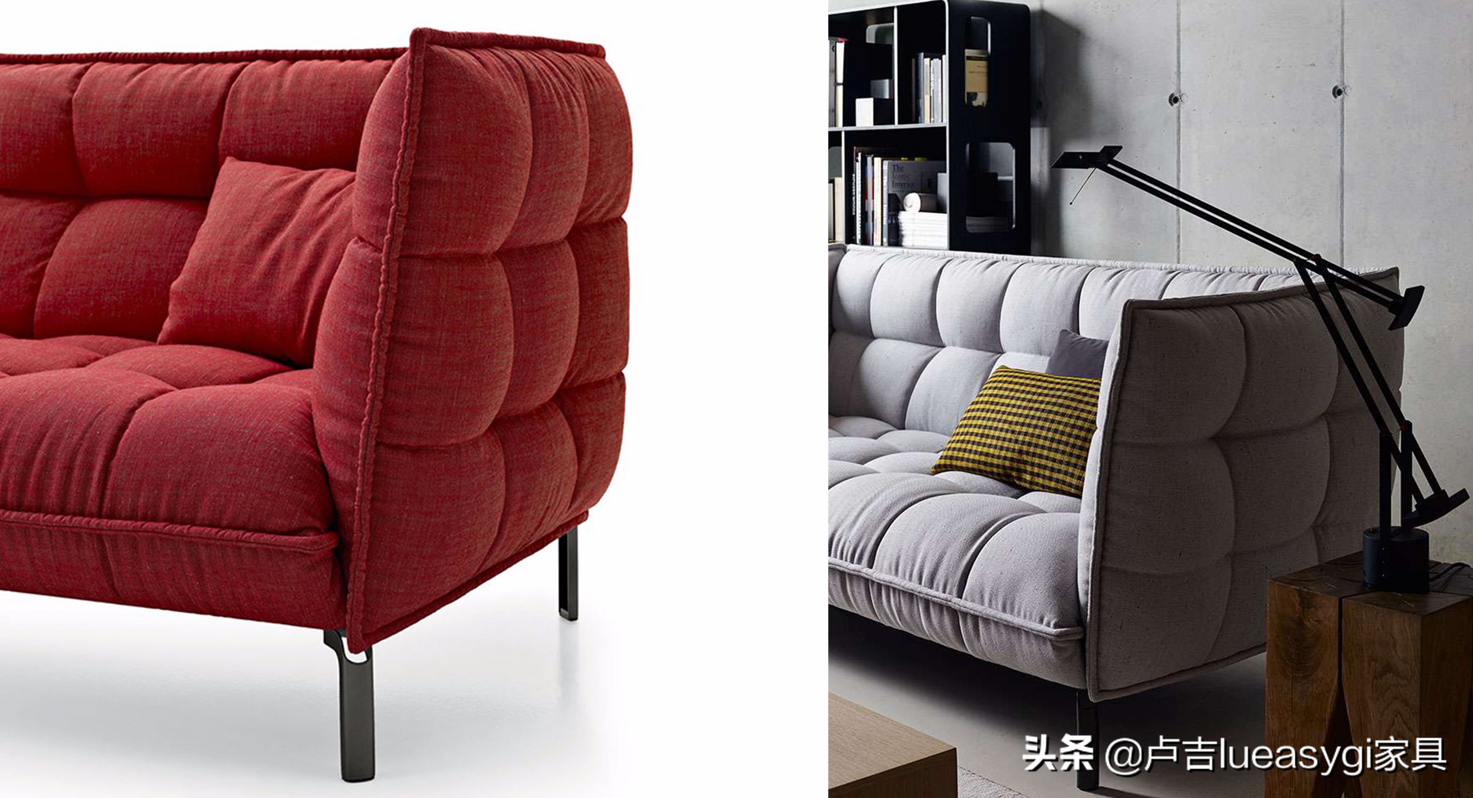 2021最火设计感轻奢沙发,高端意式极简风格沙发