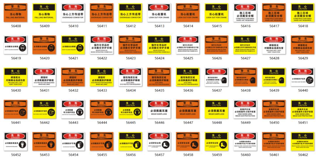 建筑安全标识牌多少米设置一个,机械设备安全标识牌和操作规程