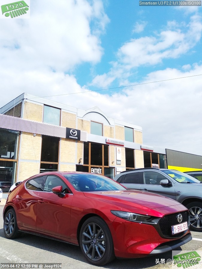欧洲4S店实拍系列之Mazda,1---马3，我眼里最帅的两厢车