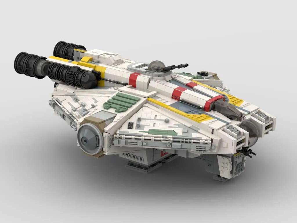 乐高moc作品教程双人床,乐高moc作品图纸