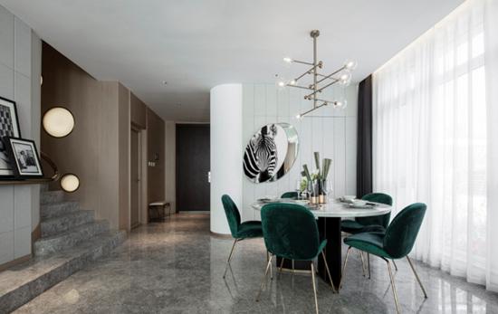 点石现代轻奢装修效果图,点石装饰怎么样