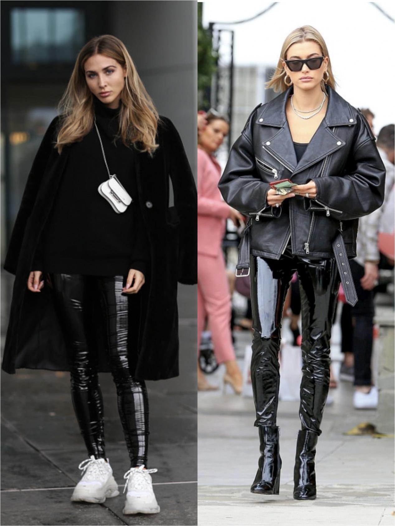 甜酷风女孩如何提升气质？不如试试闪亮的漆皮元素，时髦又酷炫