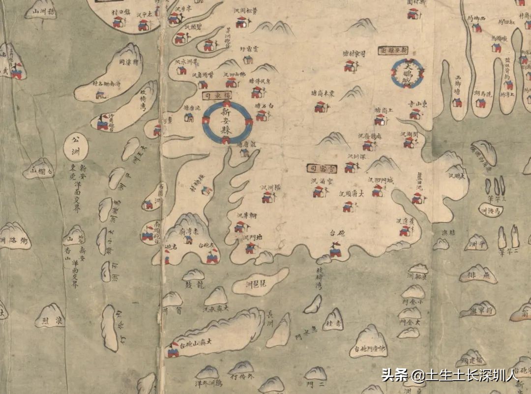 这些深圳老地图,见过一张就算你厉害