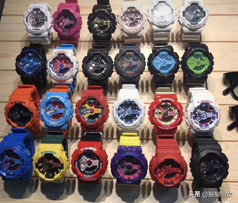 卡西欧颜值最高的手表,明星卡西欧手表