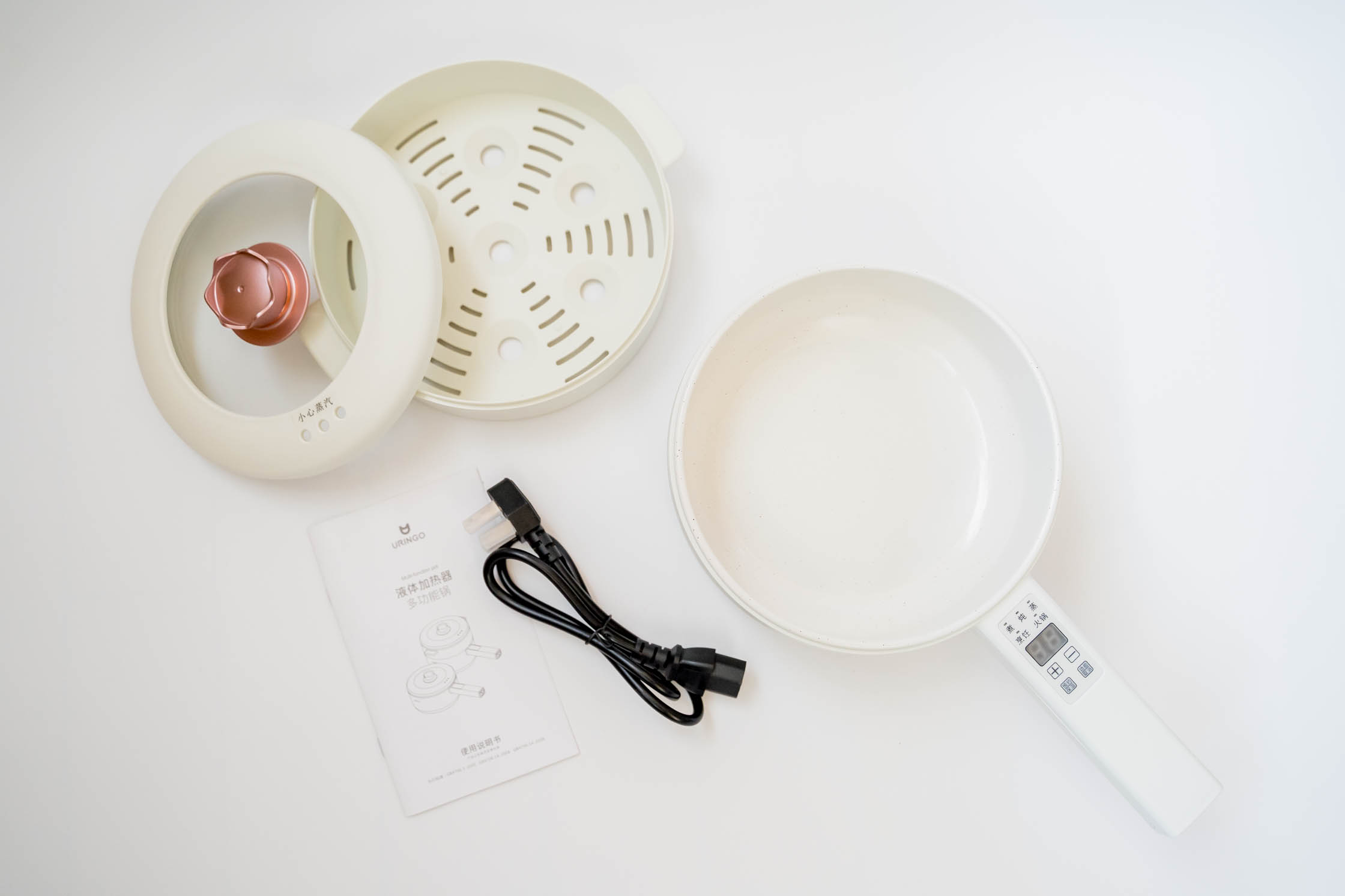 七彩小型电煮锅,热卖多功能电煮锅