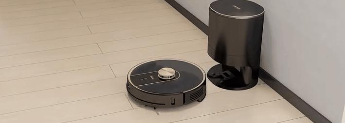 连垃圾都懒得倒，由利扫地机器人评测：垃圾自动收集，一月一次