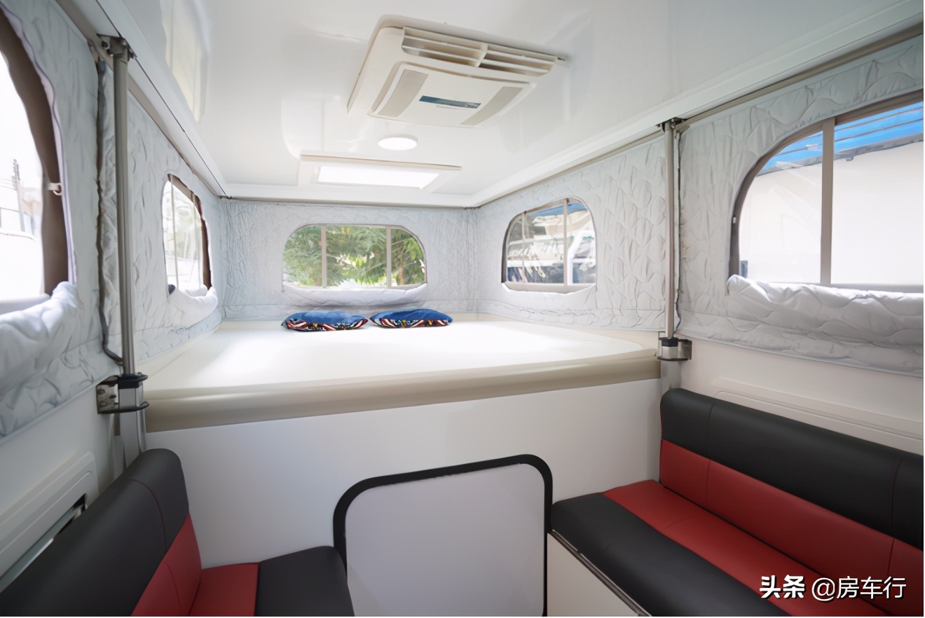 旅美速腾福特3.5t四驱b型房车,2024款福特t8b型房车四驱