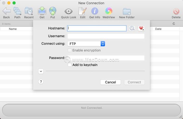 FetchforMac,ftp上传工具