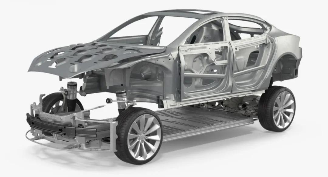 纯电动汽车的底盘解析,电动四驱汽车底盘