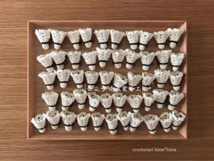 钩针足球篮球,钩针棒球图案