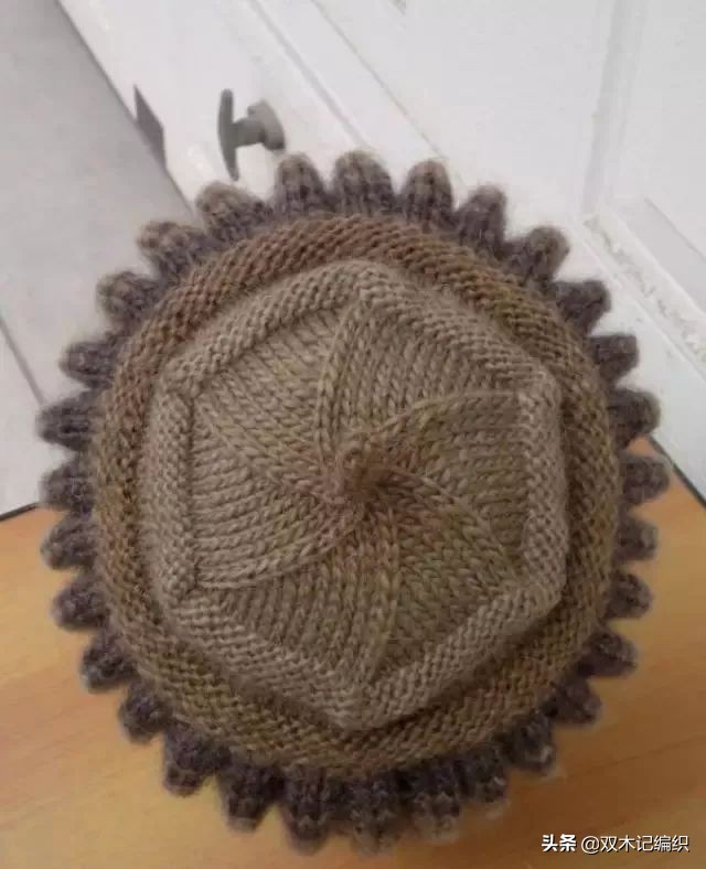 冬天中老年毛线帽子编织教程,棒针编织中老年帽子教程