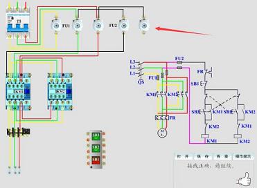 交流接触器的最简单的接线方法,电工交流接触器接线方法和技巧