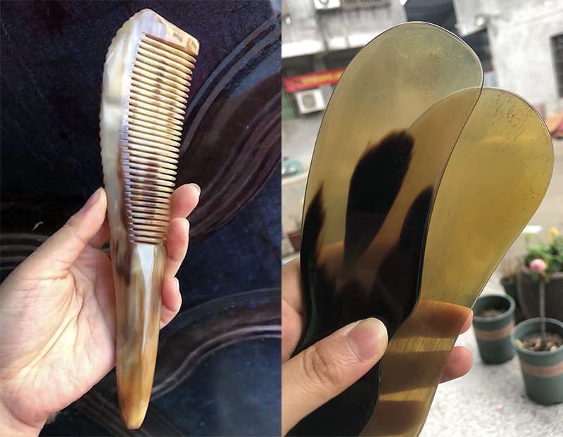 牛角梳真假如何辨别,水牛牛角梳怎么分辨真假