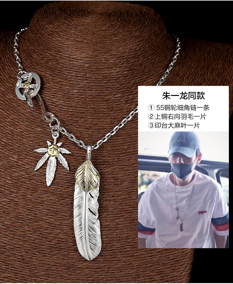 手工纯银项链999纯银正品网红爆款,纯银手工打造古法项链