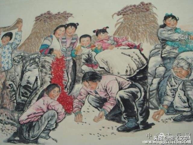 散文寒冬中的老家,描写小山村冬天的文案