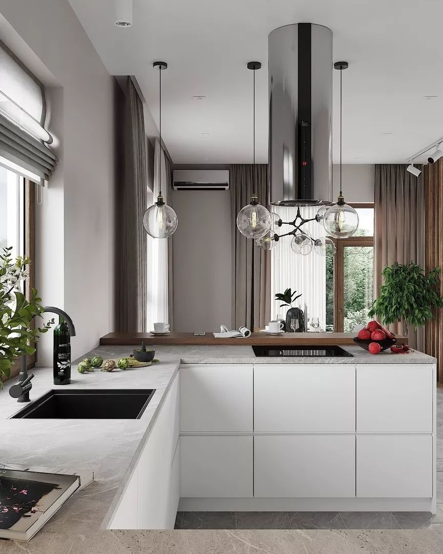 无把手橱柜好看吗,无把手橱柜柜门做法