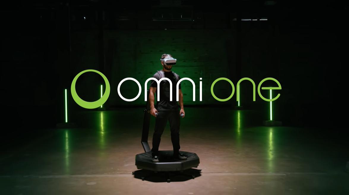 一款vr跑步机,virtuixomni虚拟现实跑步机