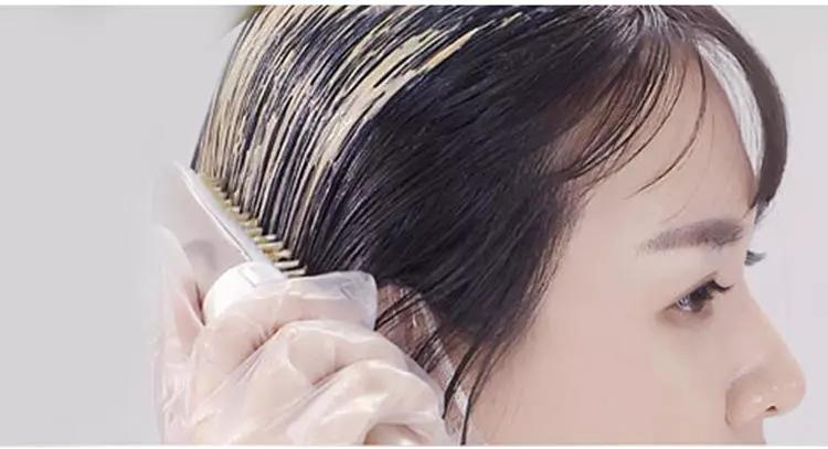 染发显白洋气发色在家可染,染发巨显白发色在家可染