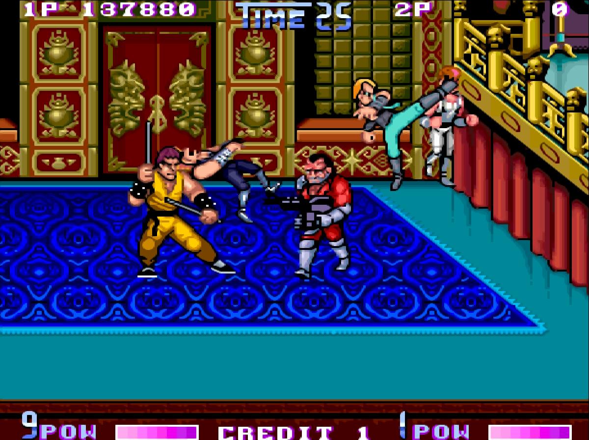 双截龙街机二代隐藏bug打法,街机双截龙2最后的敌人