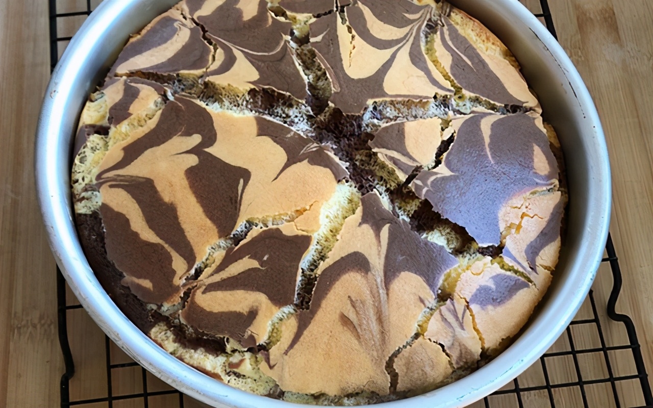 上班早餐食谱大全及做法,怎么做八寸斑马纹戚风蛋糕