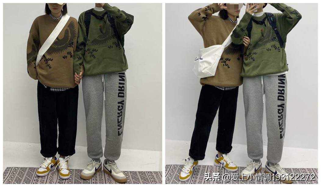 今年流行的情侣款毛衣,情侣本命年红色毛衣