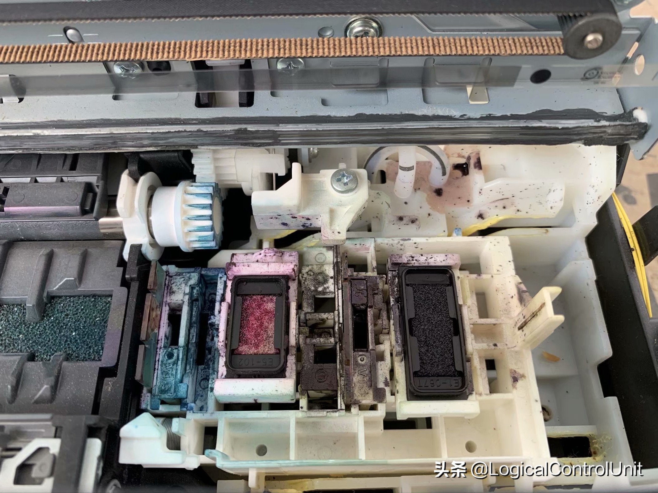 佳能mx378怎么清除卡纸,佳能打印机mx728拆卸步骤图解