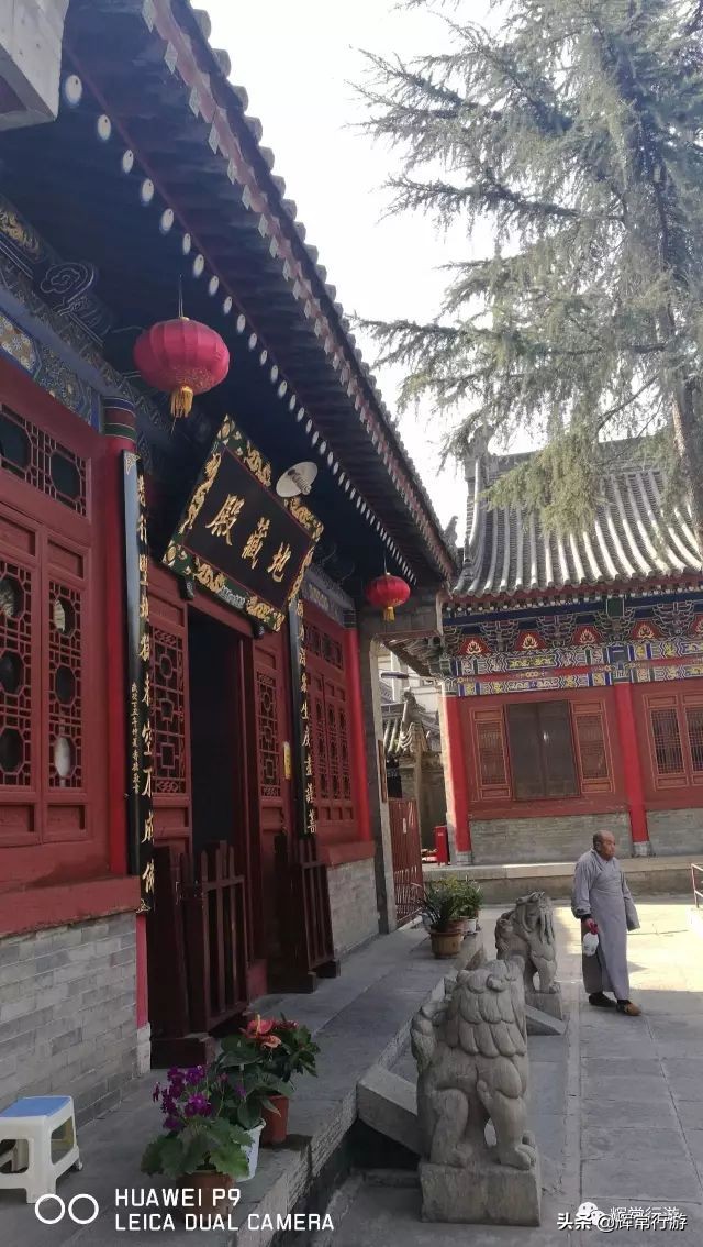 西安市东大街著名寺院卧龙寺,西安古寺青龙寺