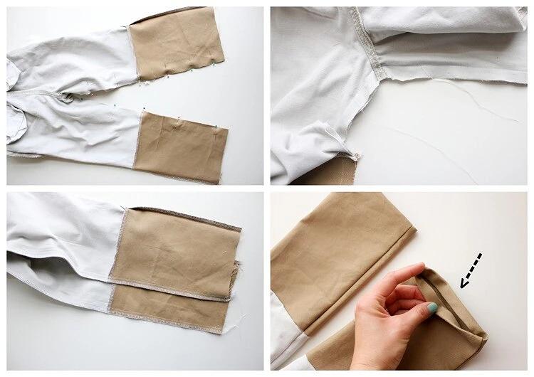 裤子太长怎样变短不用缝孩子,裤子太长了变短窍门不用剪不用缝