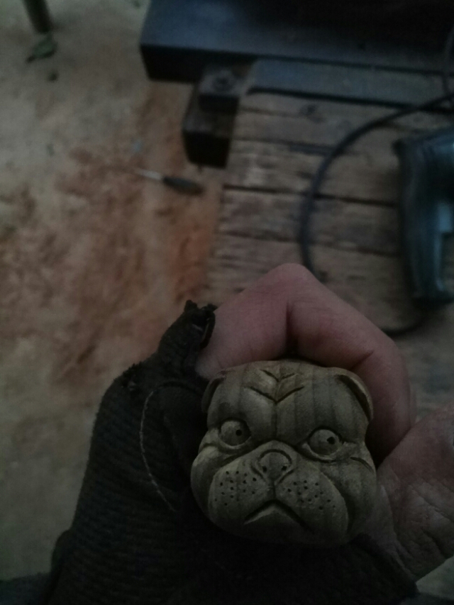 手把件木雕入门简单的物件,自学木雕画教程