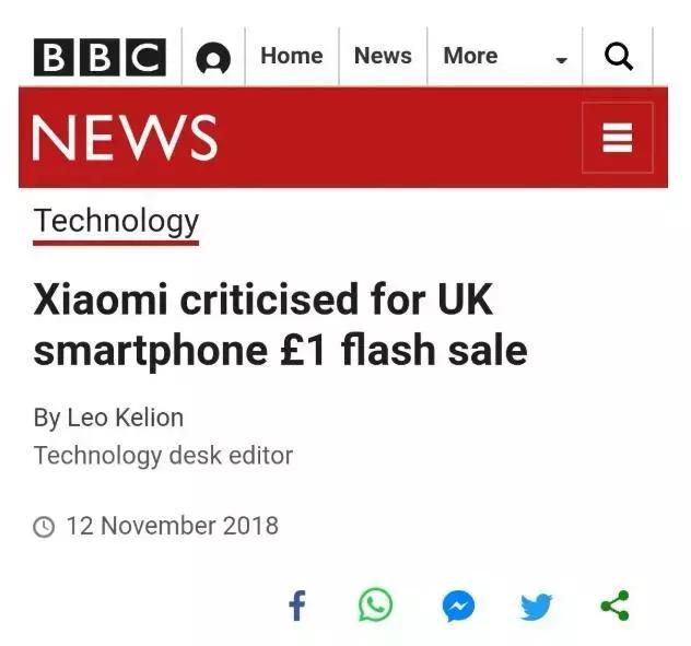 小米产品被吐槽,小米在国外和国内