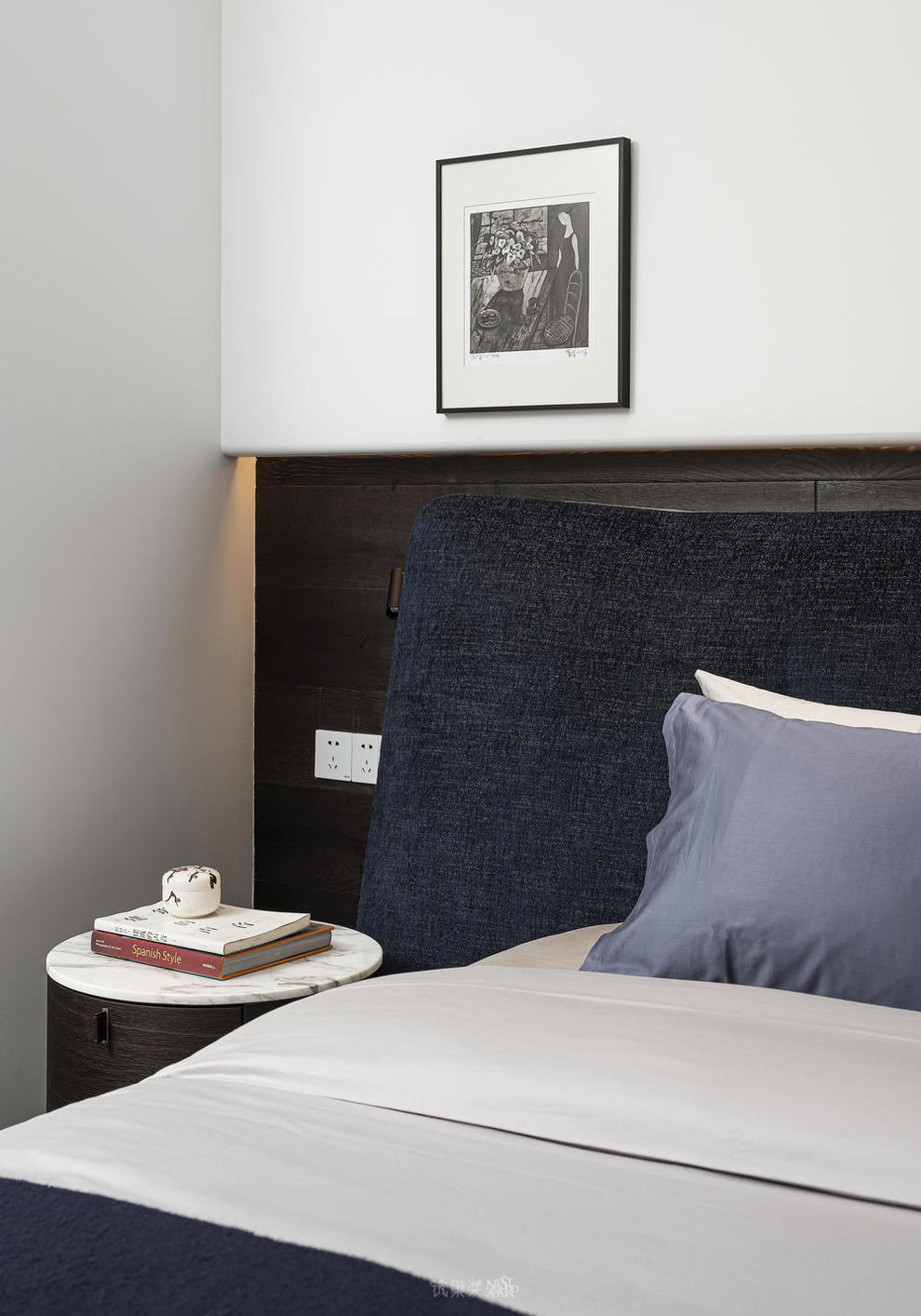 设计师梁彬：成都246㎡宁静致雅，黑与白交错空间