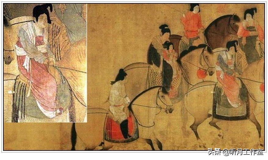 中国十大传世名画之五牛图赏析,五牛图唐韩滉纯银纪念币2009