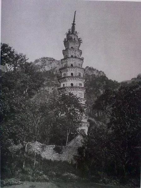 100年前中国风景建筑老照片,两亿多年前的景观
