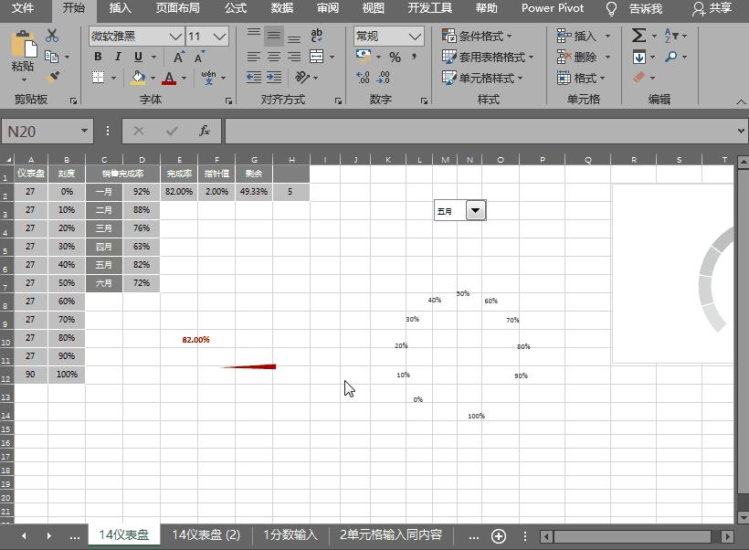 excel怎么把数字和百分比变成图表,excel做图表百分比折线图