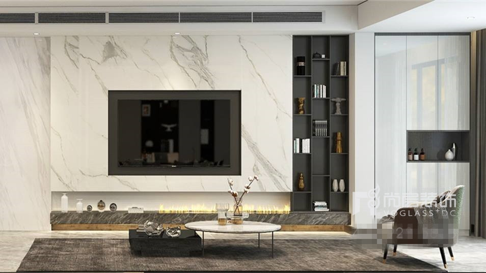 苏州现代轻奢别墅内部装修实景,苏州轻奢别墅装修设计