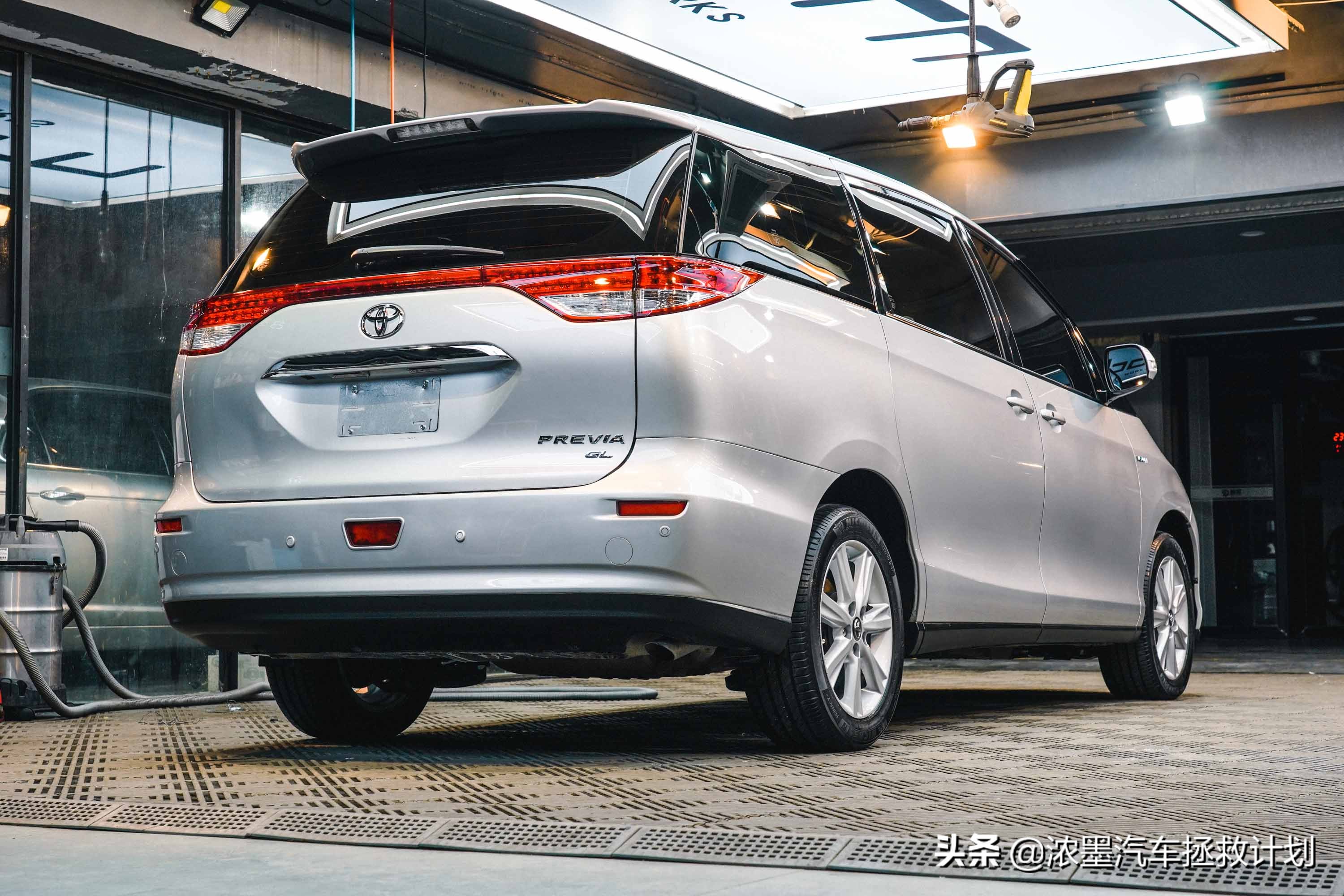 翻新整备修复丰田第一代普瑞维亚,一代情怀丰田普瑞维亚