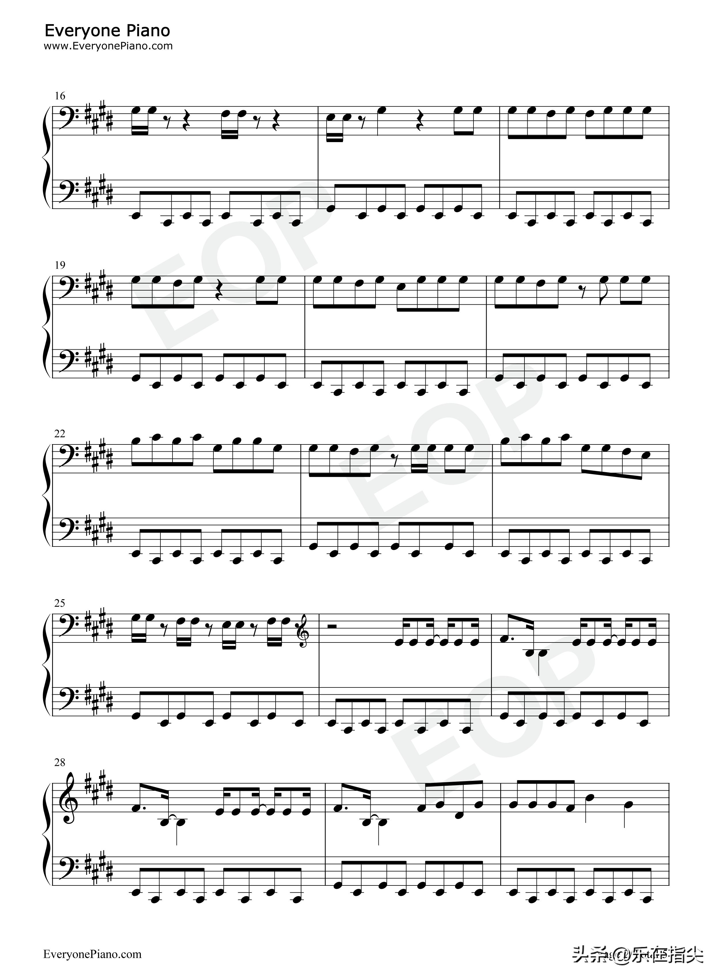 forever钢琴简谱数字谱,stayjustinbieber简谱